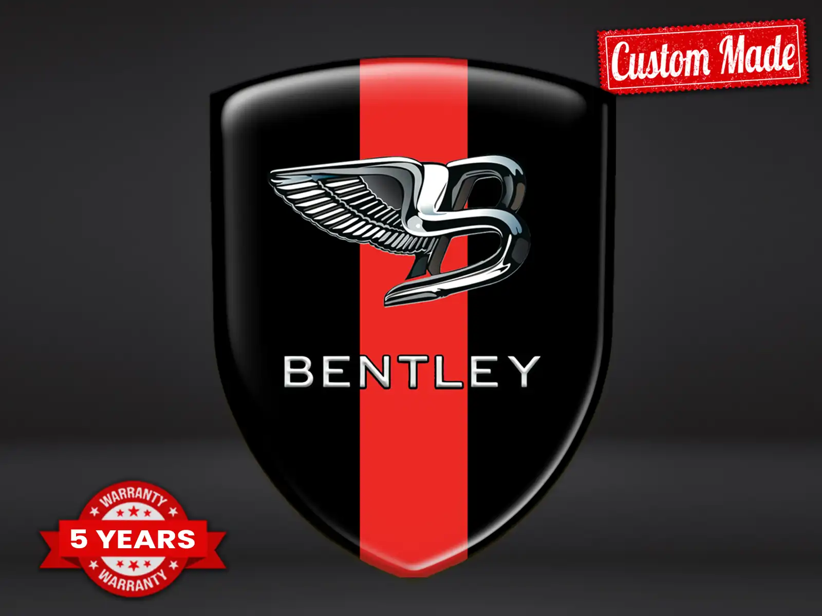 Bentley Pegatinas Traseras Autos Fuertes Diseño Estilo Minimalista